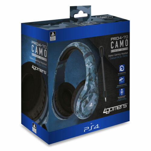 4GAMERS PS4 STEREO GAMING HEADSET CAMO EDITION4GAMERS